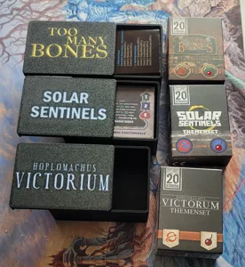 Boxes for 20 Strong Decks:Bones,Sentinels,Victorum