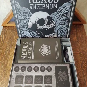 Nexus Infernum board game insert and organizer