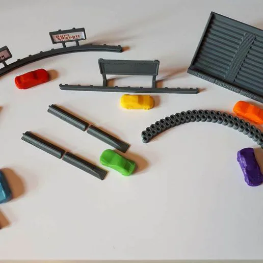 Rallyman GT set of 3D scenery