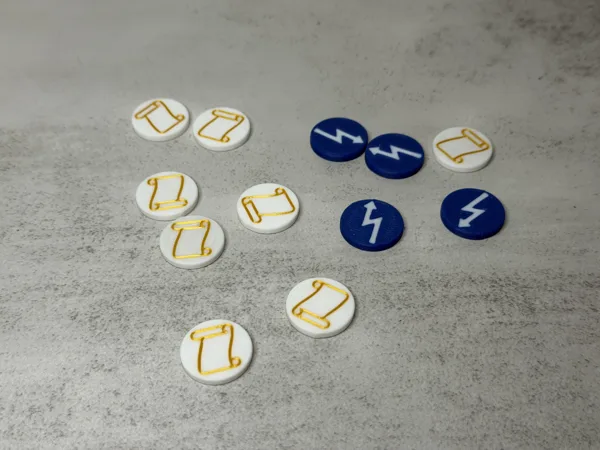 Game Tokens for Hanabi