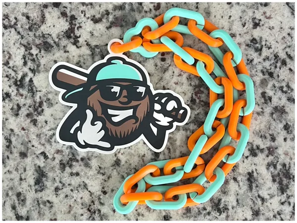 Oversized Rally Chain - Loco Beach Coconuts Banana