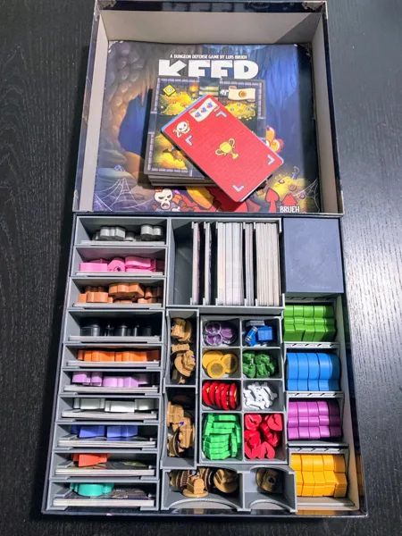 Keep the Heroes Out! - Insert/Organizer for Original KS - No Sleeves