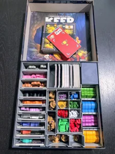 Keep the Heroes Out! - Insert/Organizer for Original KS - No Sleeves