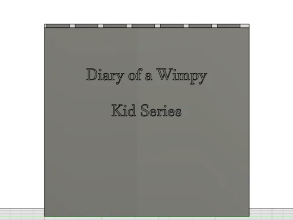 Diary of a Wimpy Kid Hardback Book Holder