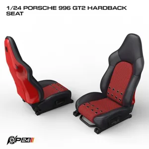 1/24 Porsche 996 GT2 Hardback seat