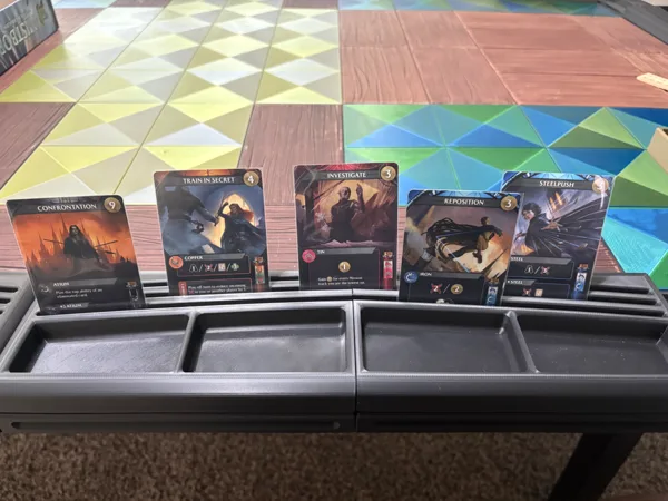 Encore rounded card rails