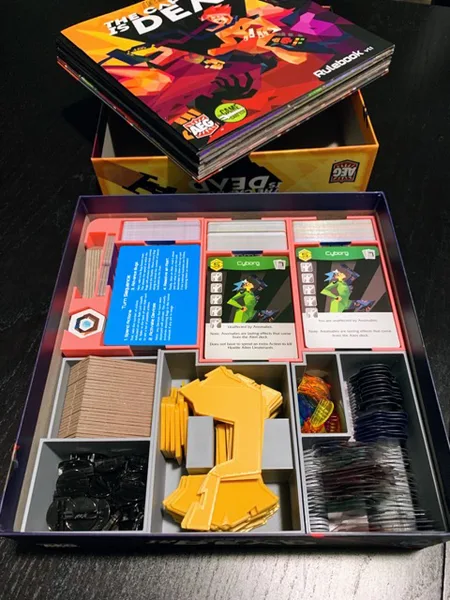 The Captain Is Dead 3-Games-1-Box Insert/Organizer