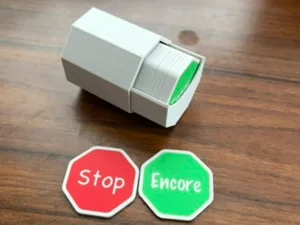 Jetons Stop/Encore pour jeux comme Flip 7
