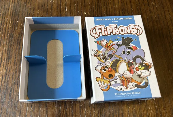 Fliptoons Card Game Insert