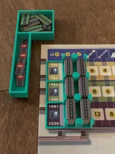 Autobahn Board Game Road Segments