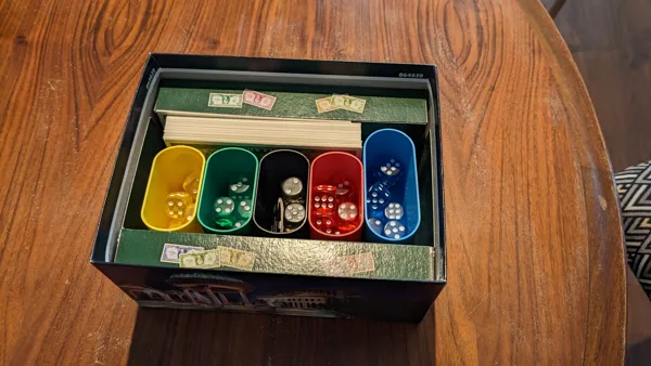 Las Vegas Board game insert