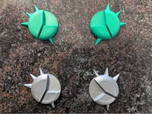 Terror in Meeple City screen holder feet
