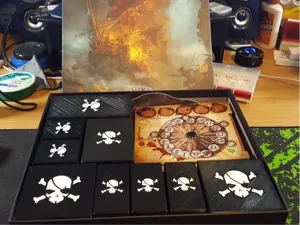 Dead Men Tell No Tales Board Game Insert & Storage