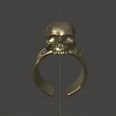 Pirates of the Caribbean Jack Sparrow Dead Men Tell No Tales Skull Ring