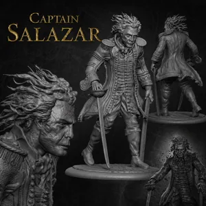 CAPTAIN  SALAZAR V2 ( Dead Men Tell No Tales)