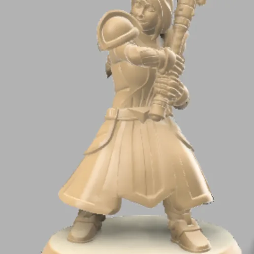 Figurine jds Mini Rogue Cleric / Cleric / Priest
