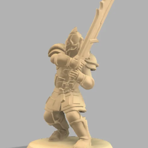 Character jds Mini Rogue Crusader / Warrior