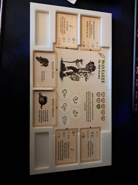 Vagrantsong character board