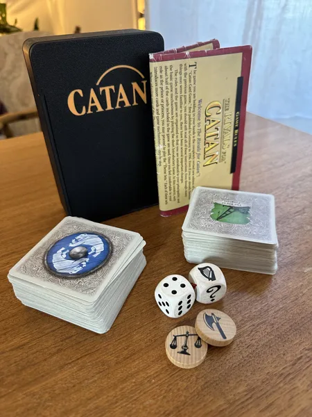 Catan Card Game - Rivals for Catan - Card Container Box