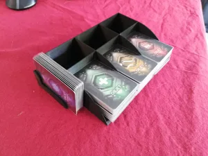 Loot deck holder for sleeved card - Nemesis