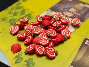 Food resource board game token radish emberleaf