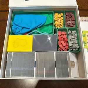 Emberleaf Boardgame Insert - No Lid Lift, Fits Sleeves, Shake Proof