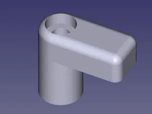 Loopin Louie - Central crane tower outer holder