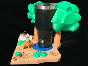 Dino Ambush Cup Holder