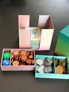 Machi Koro Compact Organizer/Travel Box for 5th Anniversary Edition