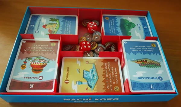 Machi Koro insert for 17x23cm box