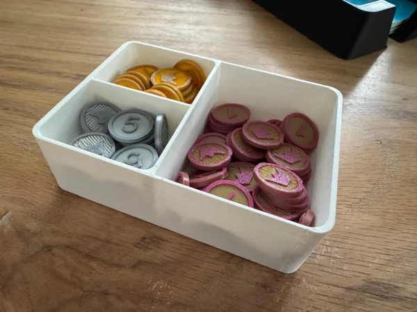 Machi Koro coin inlay