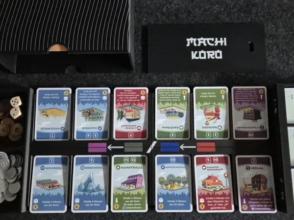 Machi Koro Set Box Transport