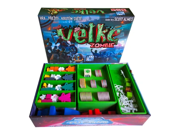 Tiny Epic Zombies board game insert