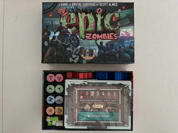 Tiny Epic Zombies Insert - Sleeves/expansion