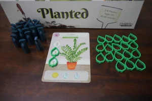 Planted 3D Tokens for Leaves and Plant Food
