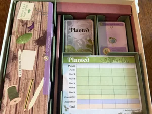 Planted Board Game Organizer Insert