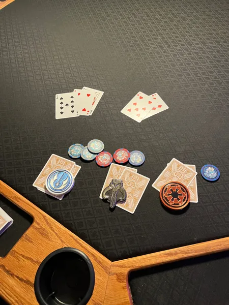 Star Wars Themed Poker Card Cappers