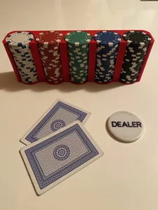 Poker chip holder