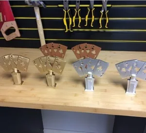 Card or Poker Trophy