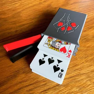 POKER CARDS DUAL BOX/CAJA PARA NAIPES DOBLE