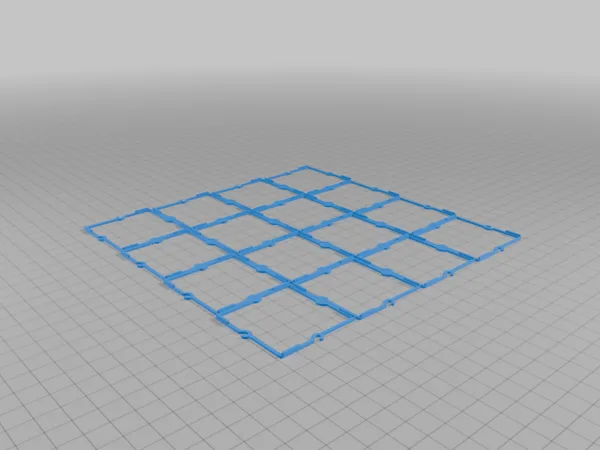 Carcassone & Karak tile grid