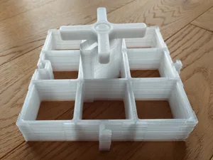 Holder for tile grids, several sizes + screw-on cap (Carcassonne, Karak or Isle of Skye)
