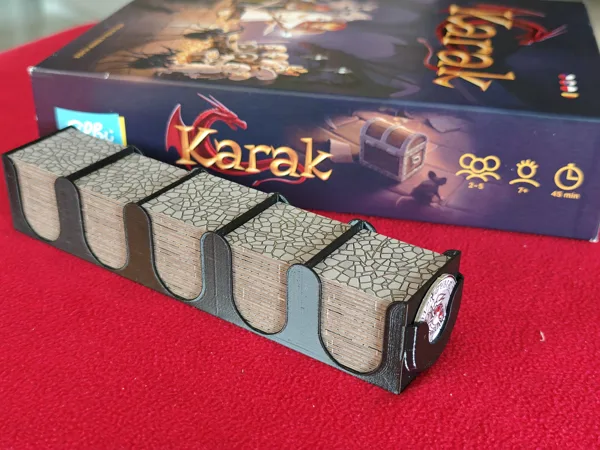 Karak board game tile holder
