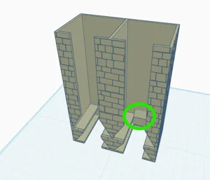 CARCASSONE KARAK card dispensing tower - REmix