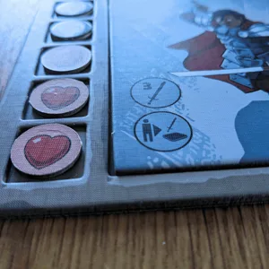 Karak life/death heart/skull tokens with insert