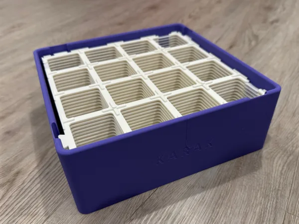 Storage box for plate 4 x 4 Ultimate Karak grid