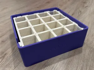 Storage box for plate 4 x 4 Ultimate Karak grid
