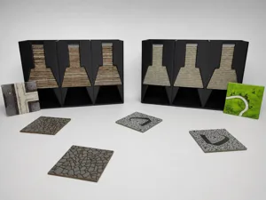 Carcassonne / Karak Tower Tiles Holder