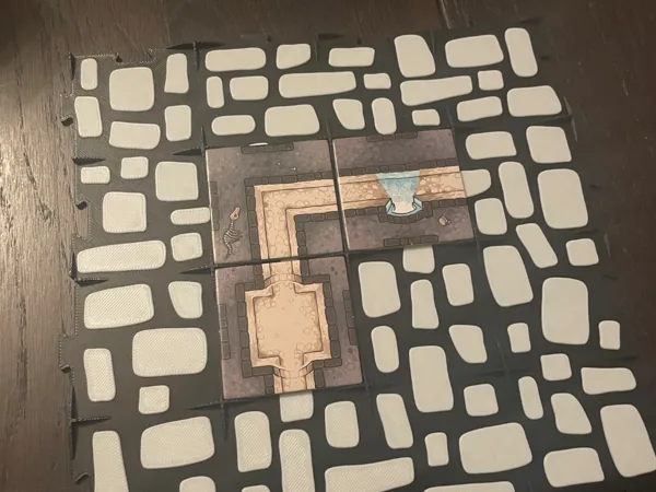 KARAK / Carcassonne - 4x4 grid tiles w/ stone path