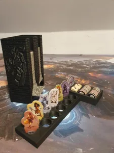 Karak/carcassonne card holder